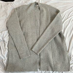 A New Day Knit Open Front Cardigan Grey Size Medium